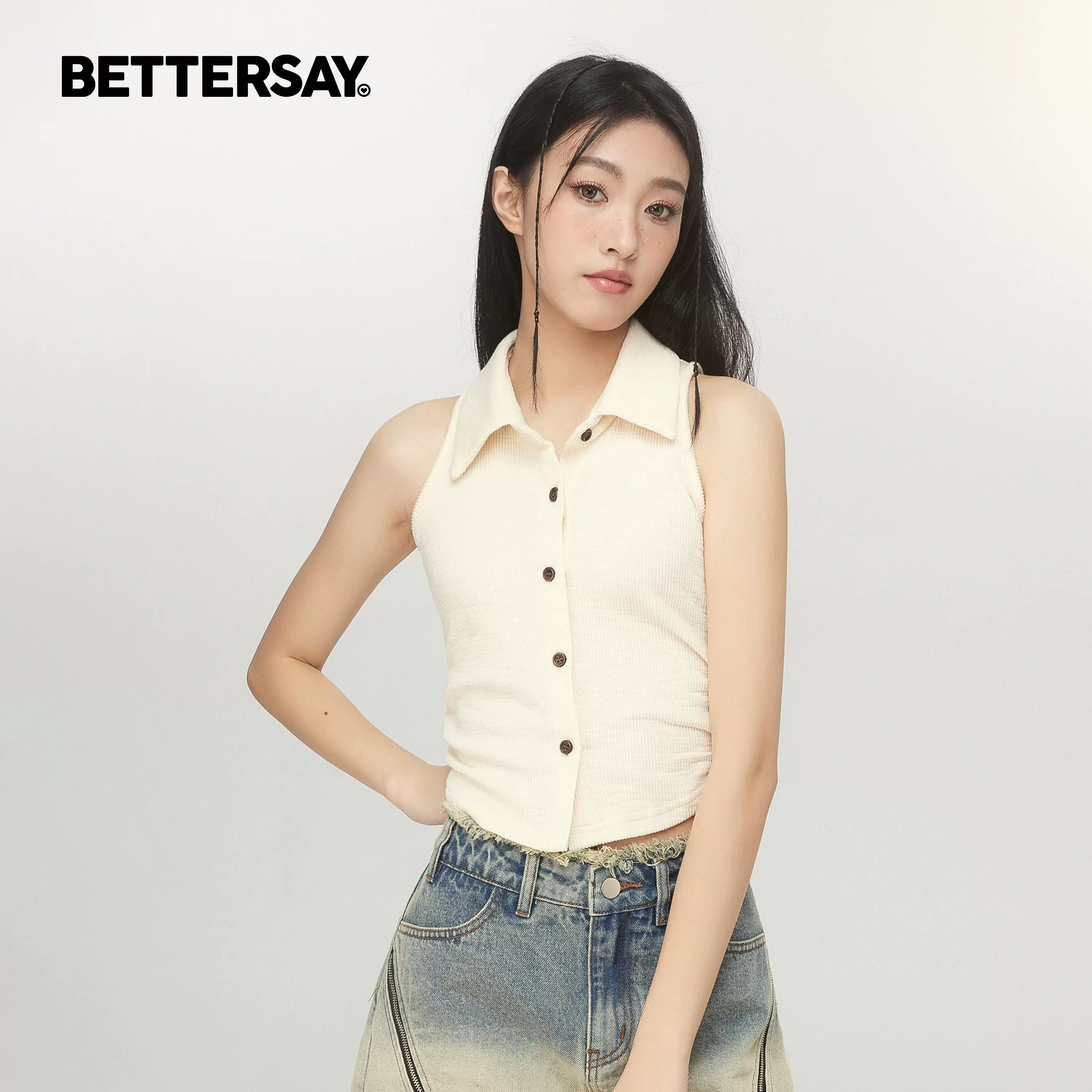 BETTERSAY スリムフィットTシャツ