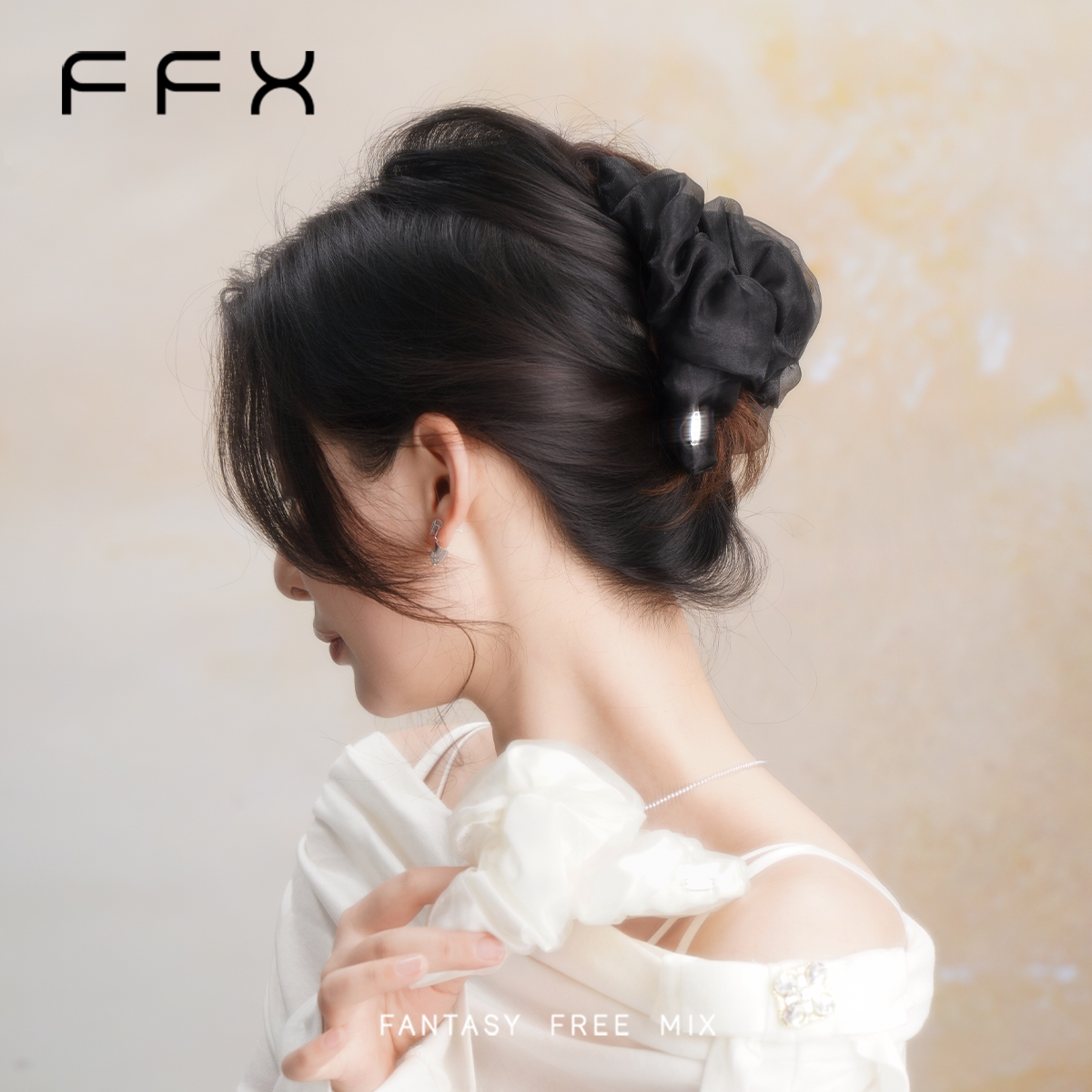 FFX シアーリボンバンスクリップ