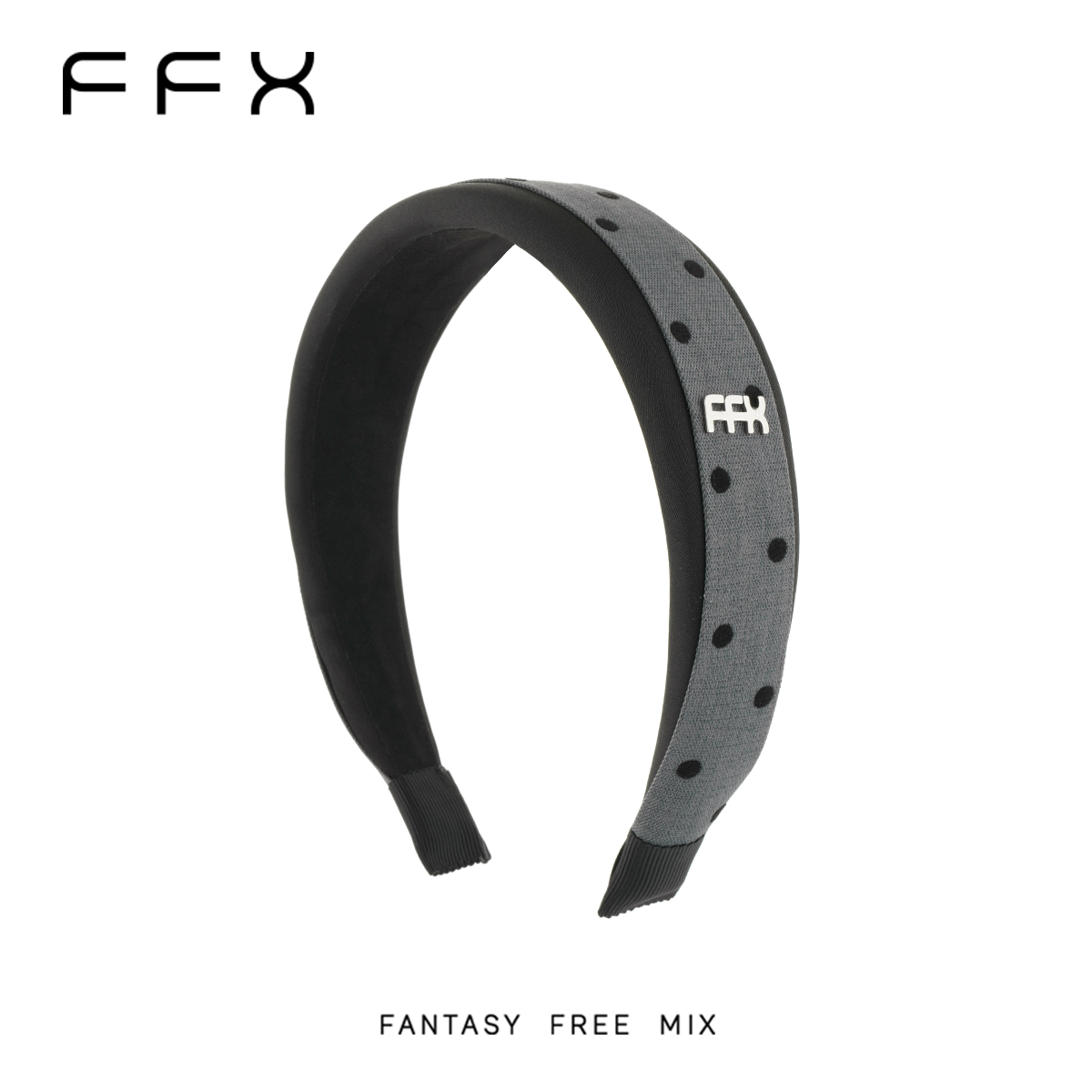 FFX ドット柄ボリュームカチューシャ
