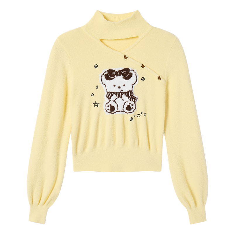 fabricpig モックネックニット