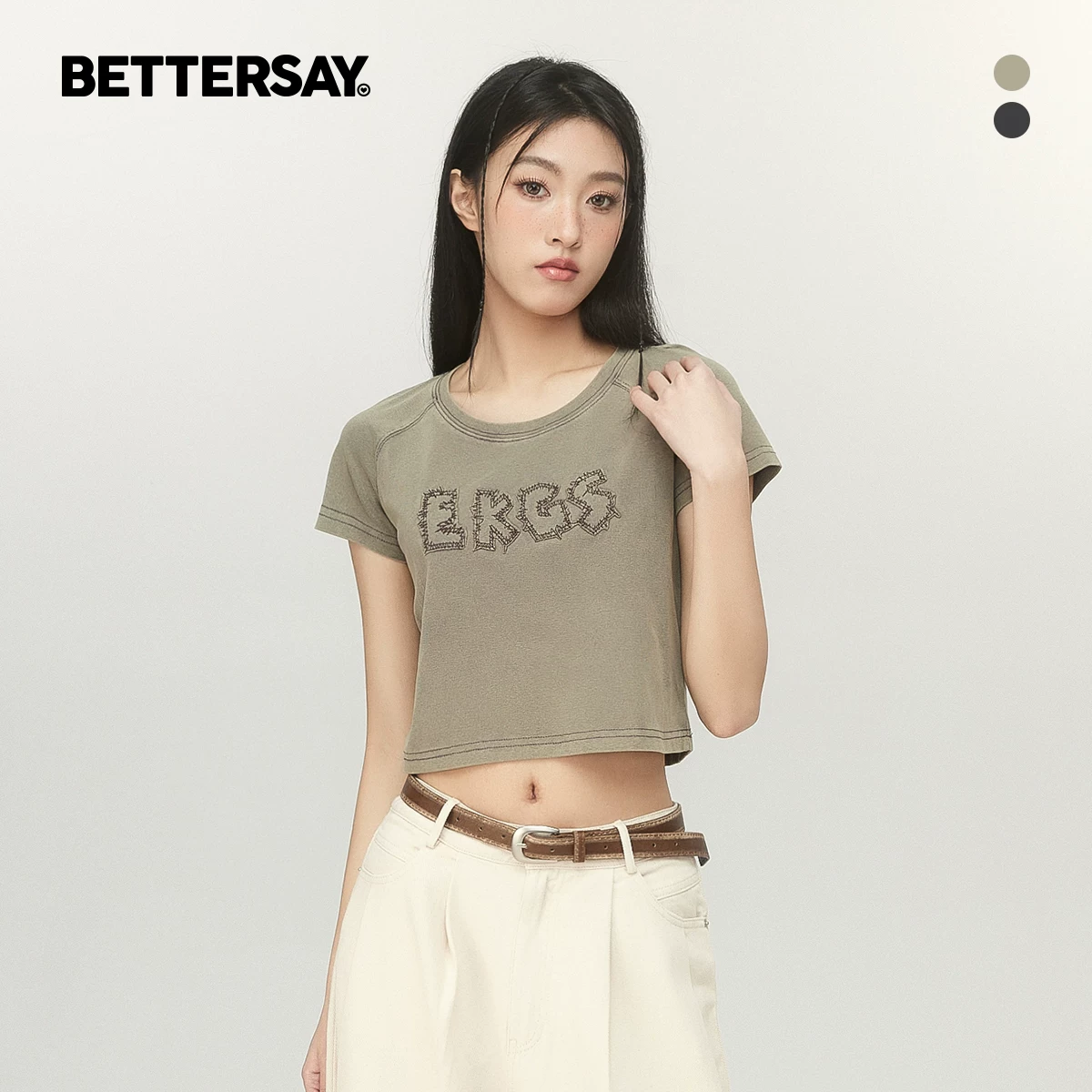 BETTERSAY プリントTシャツ