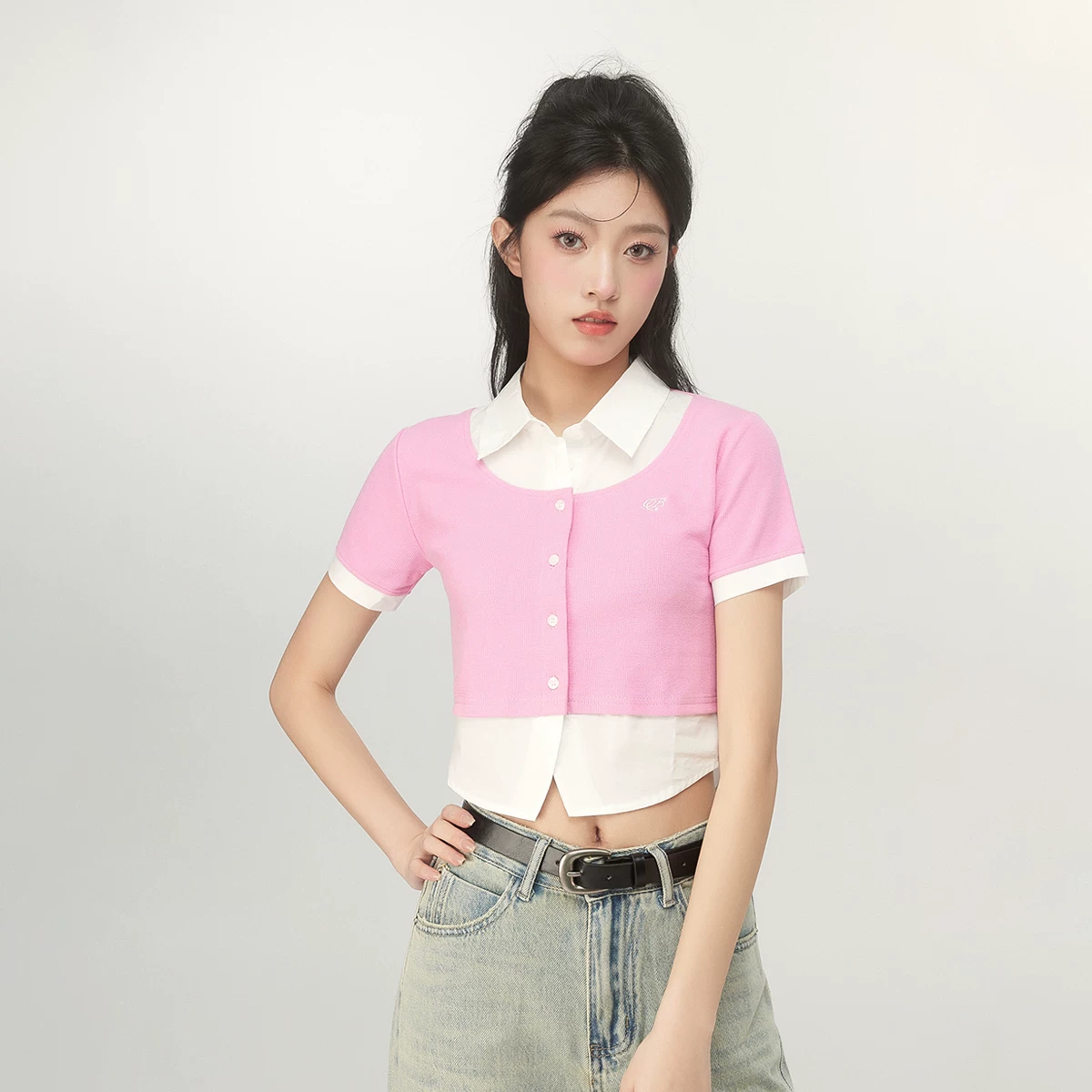 BETTERSAY レイヤードTシャツ