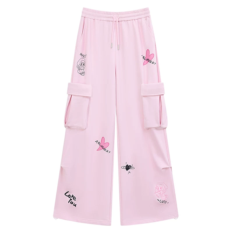 ablueberry リラックスフィットワイドパンツ