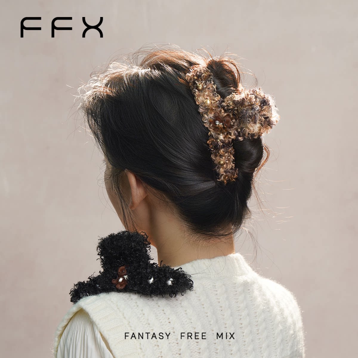 FFX 起毛バンスクリップ