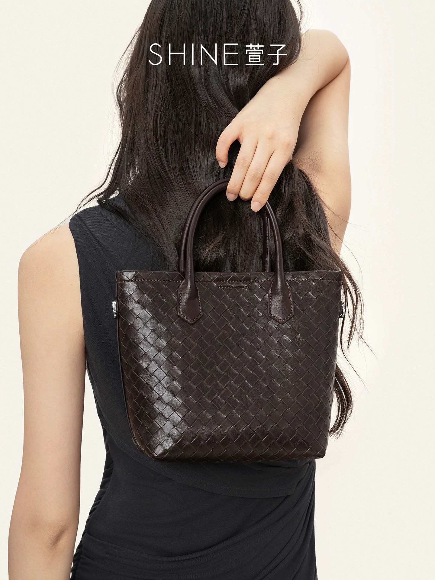 SHINE メッシュ ショルダーバッグ