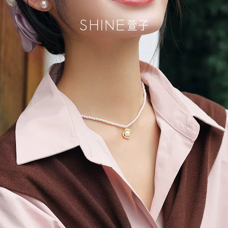 SHINE エレガンスパール ネックレス