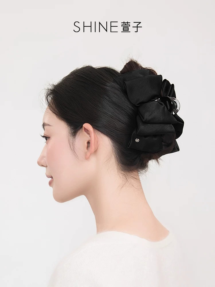 SHINE ボリュームリボン ヘアクリップ