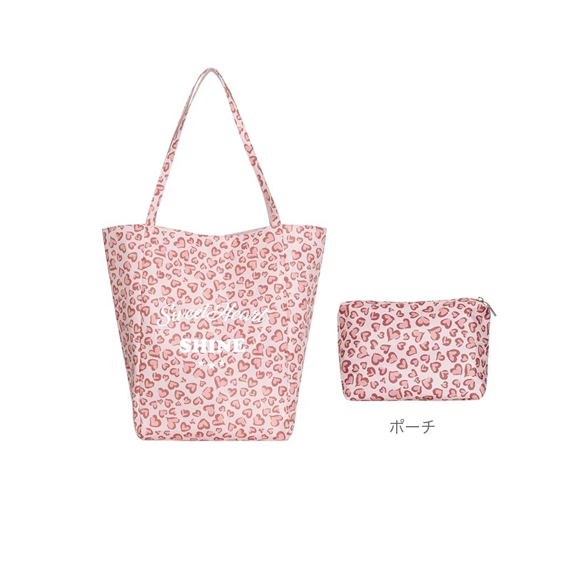 SHINE ポーチ付き トートバッグ（柄選択）