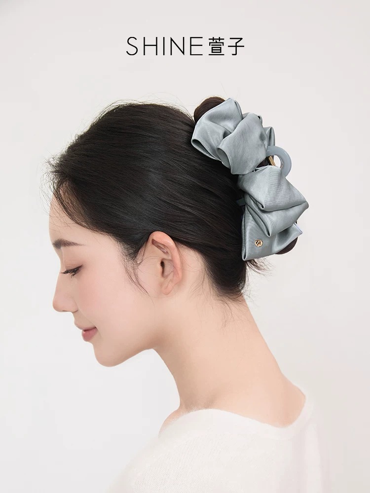 SHINE ボリュームリボン ヘアクリップ