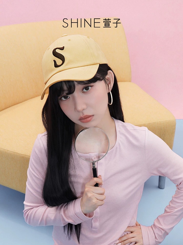 SHINE Sモチーフ ベースボールキャップ