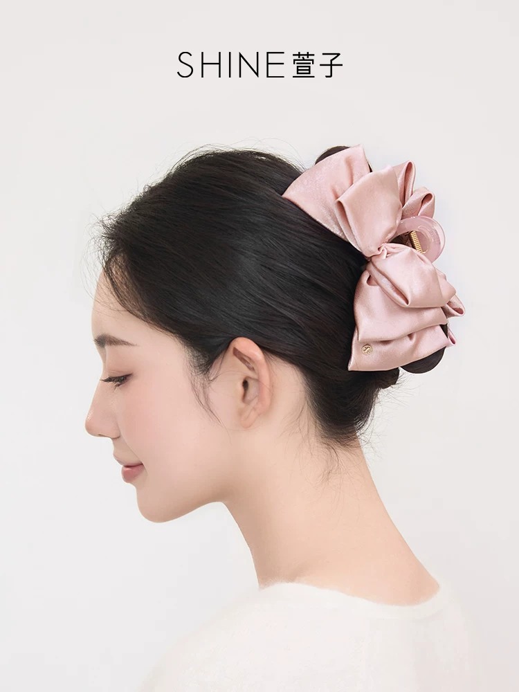 SHINE ボリュームリボン ヘアクリップ