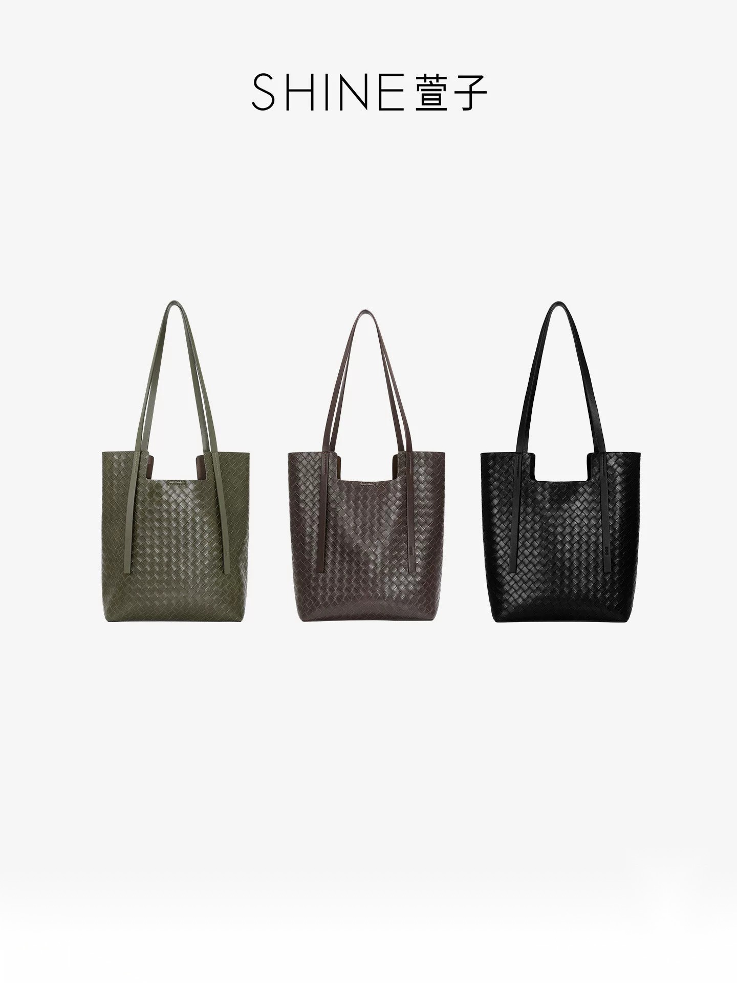SHINE メッシュ トートバッグ（ミニショルダー付き）