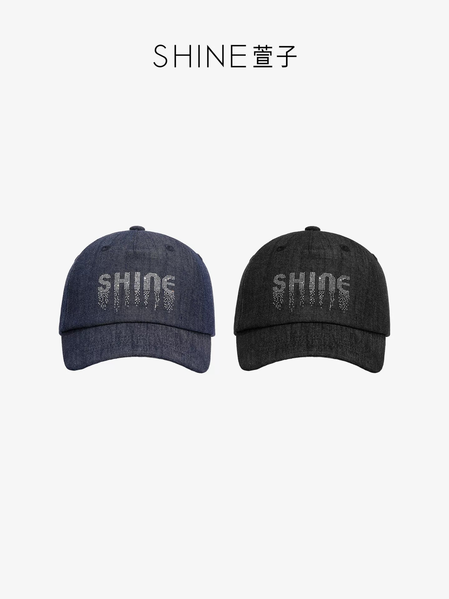 SHINE デニム ロゴキャップ