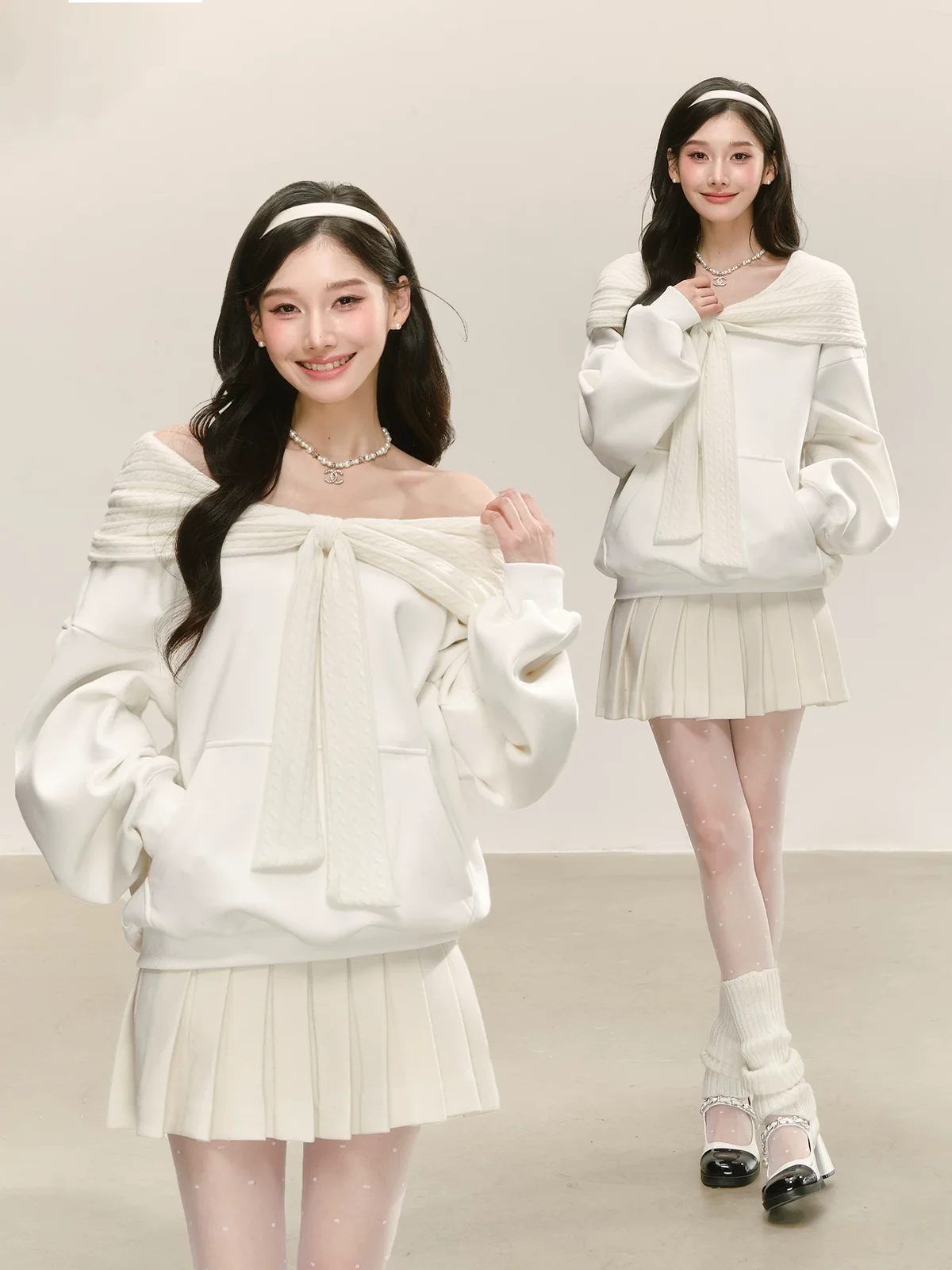 オフショルフーディー セレクト 商品写真 1