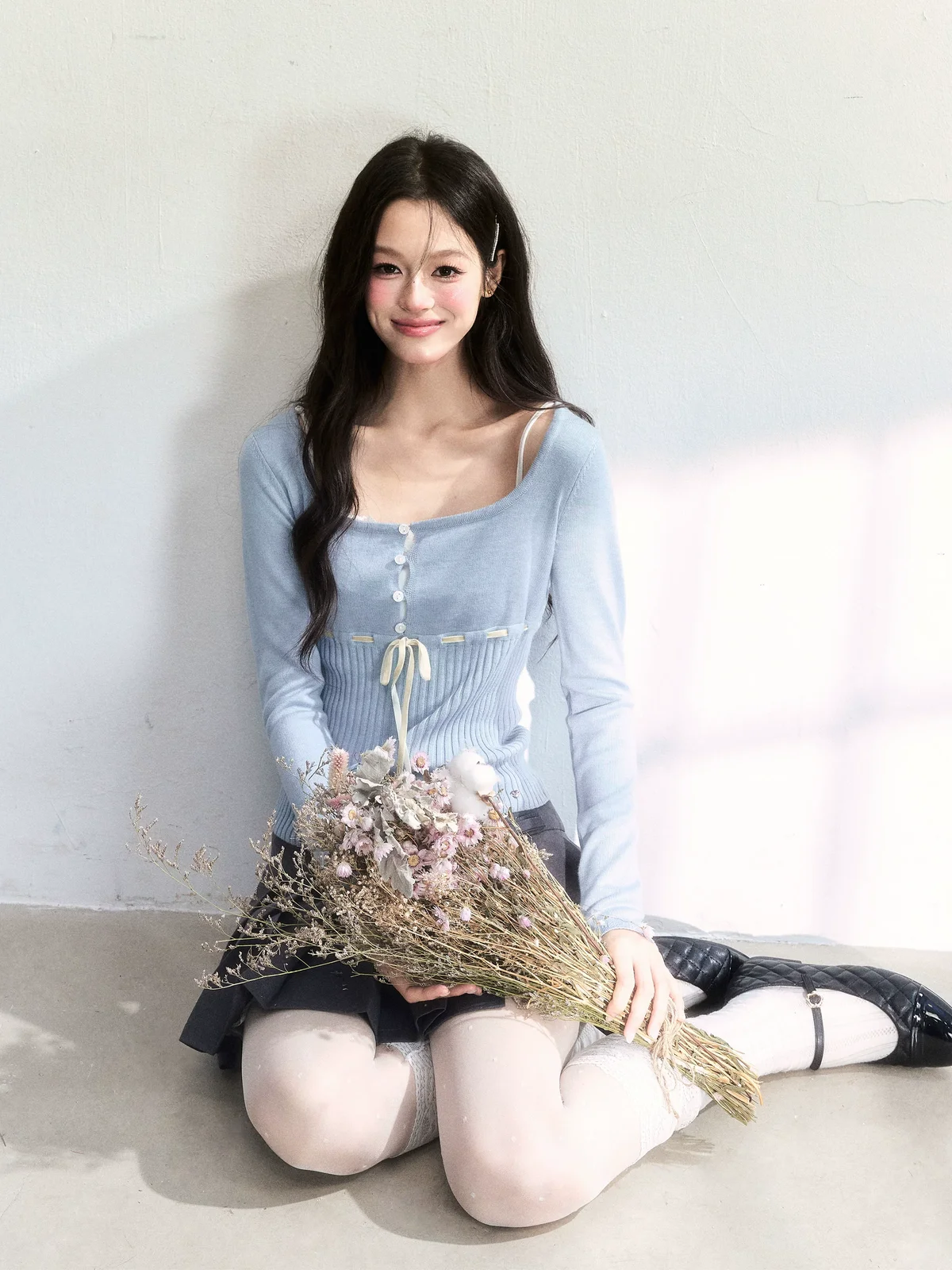 チェリーブロッサム リボンニット 商品写真 1