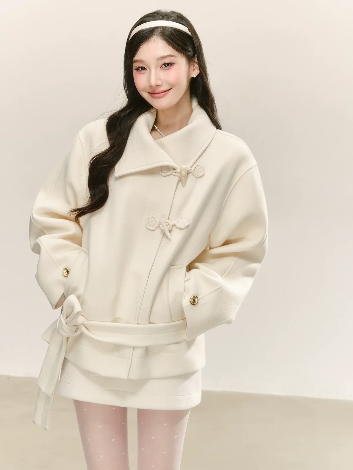 リラックスラペル コート 商品写真 1
