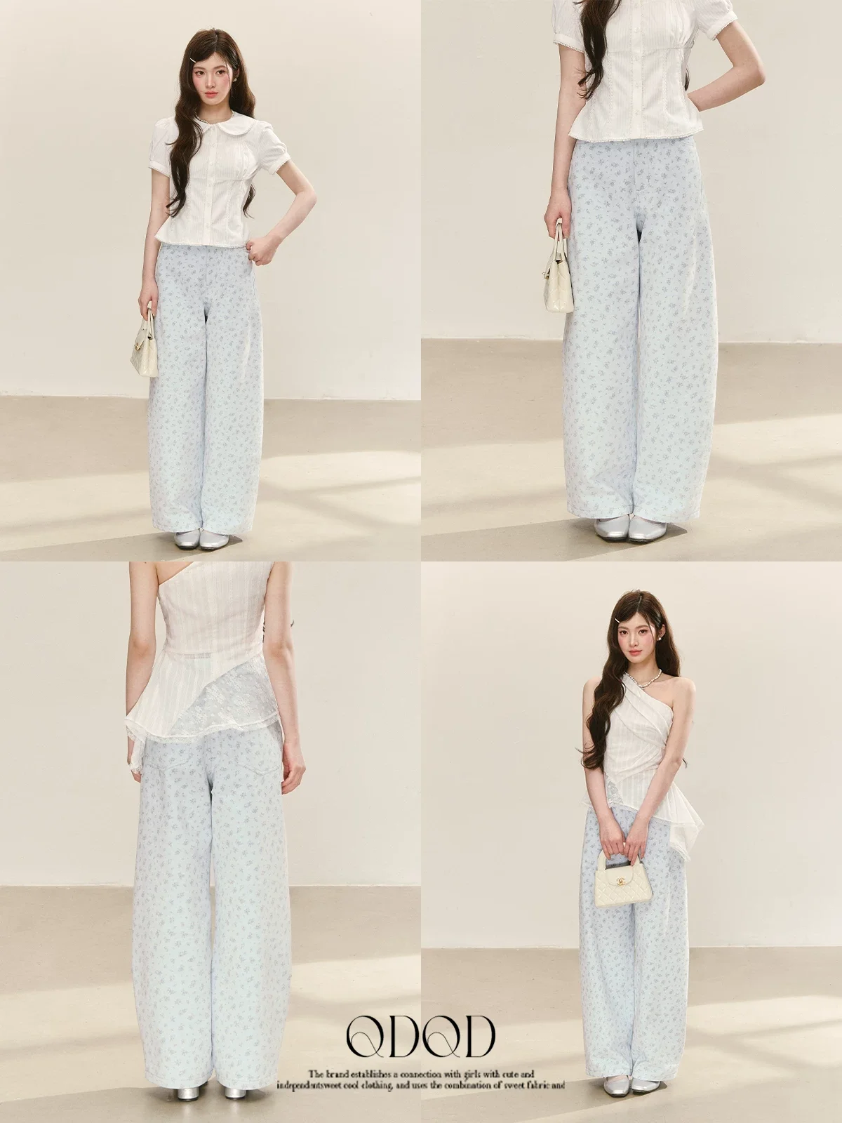 プリントストレート パンツ 商品写真 2