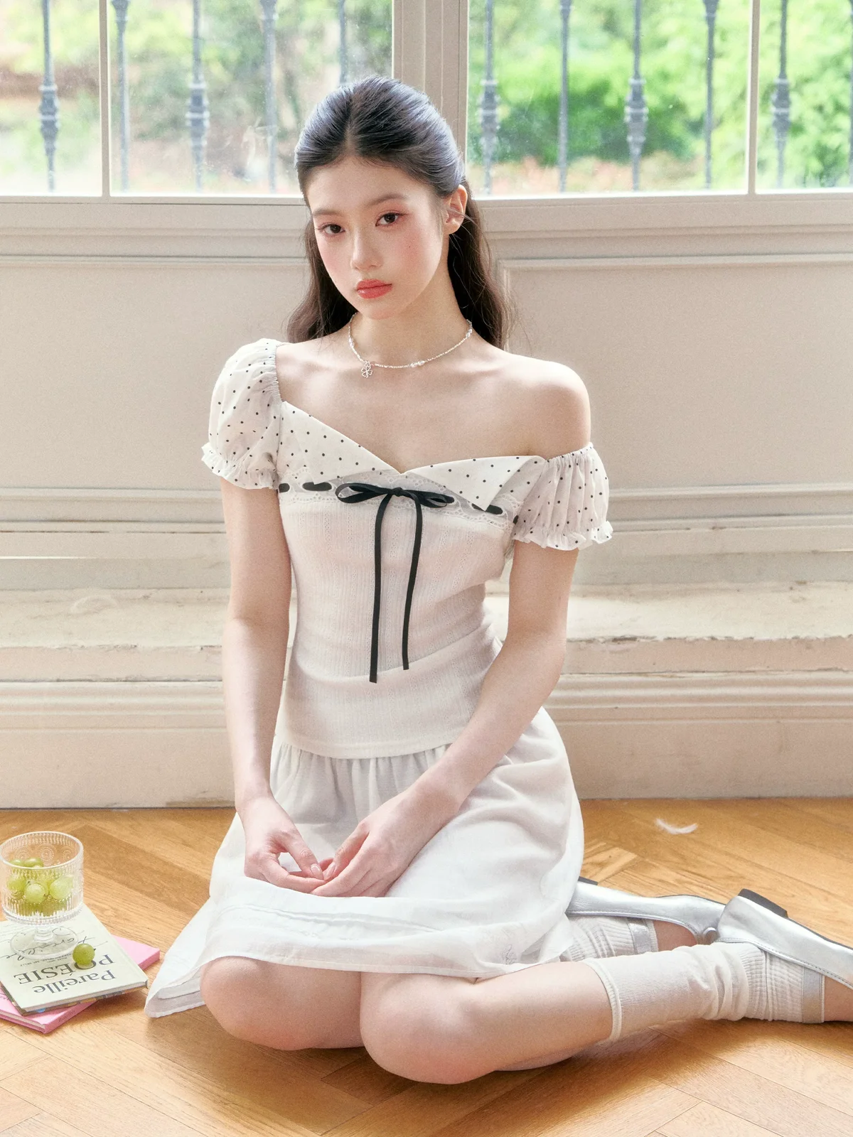 クラシックガール オフショルトップス 商品写真 3