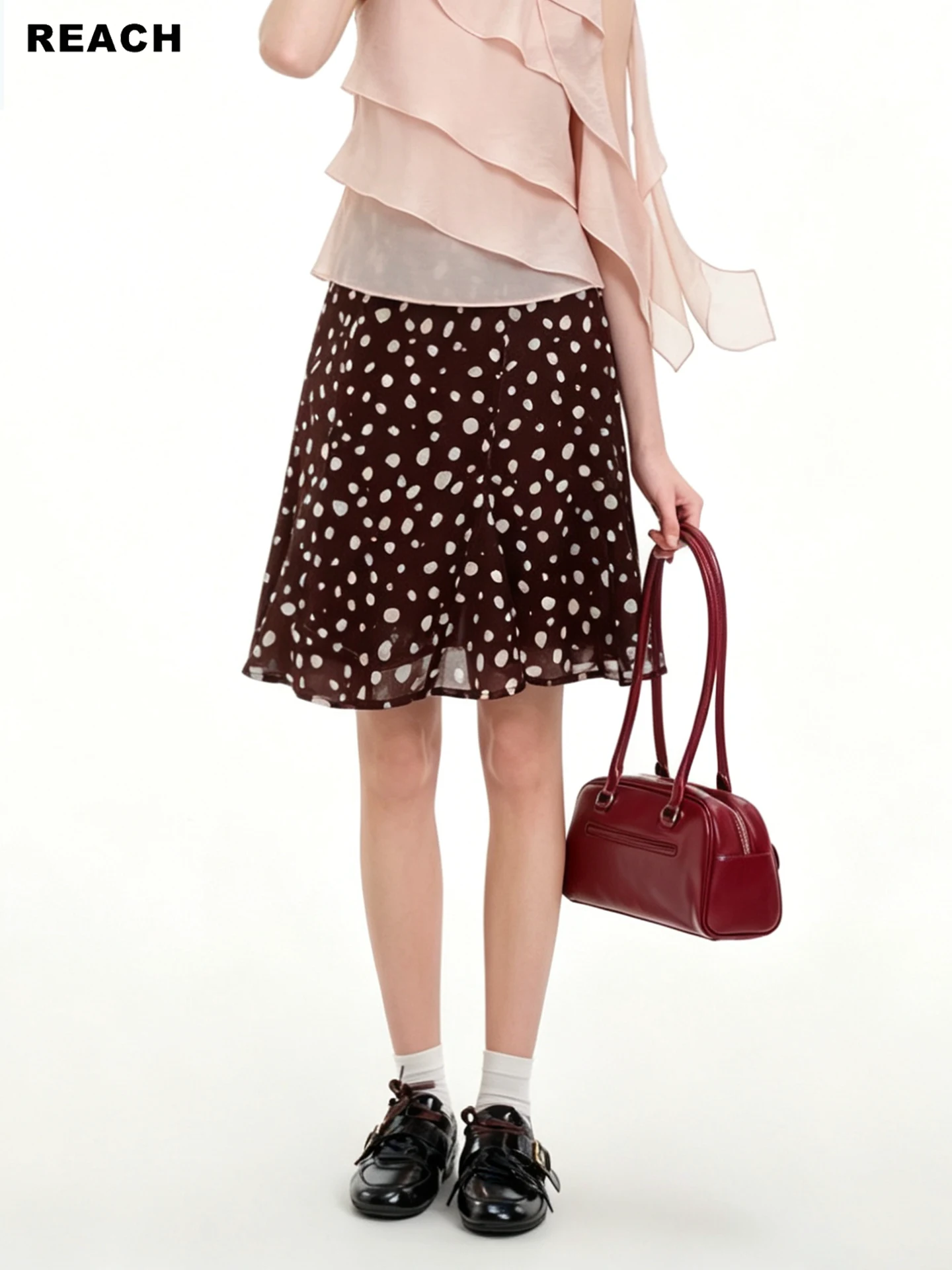 モカ フルールスカート 商品写真 1