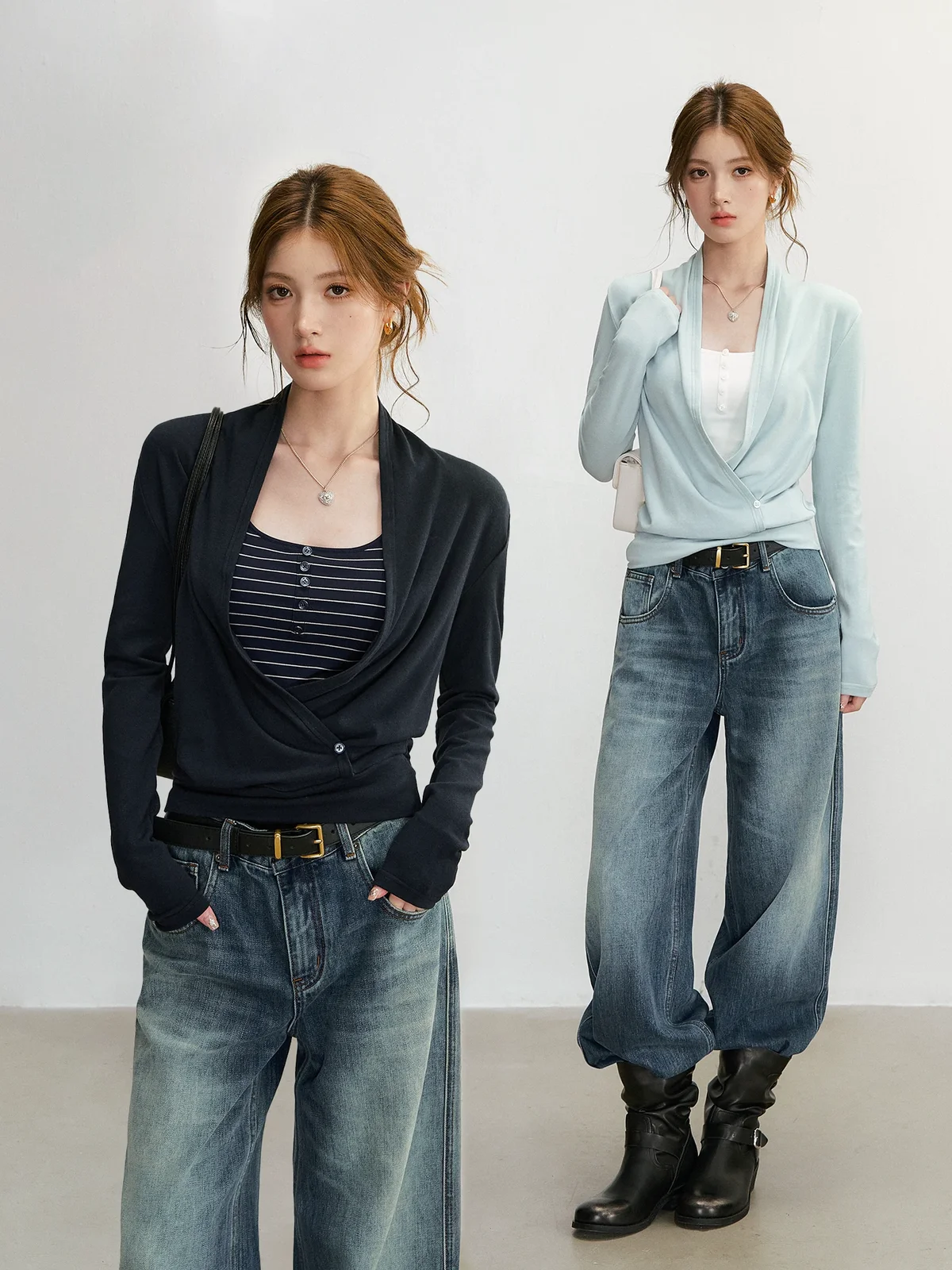 カシュクールニット 商品写真 1