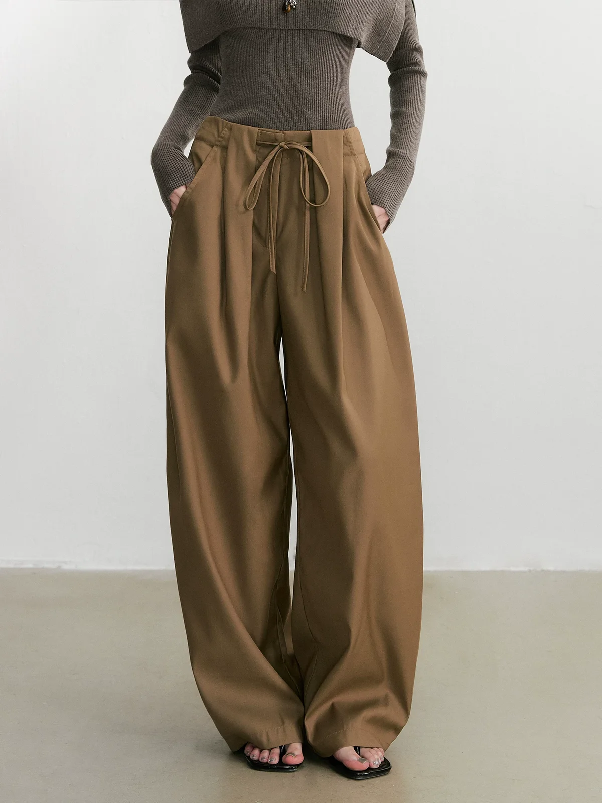 ドレープワイドパンツ 商品写真 1