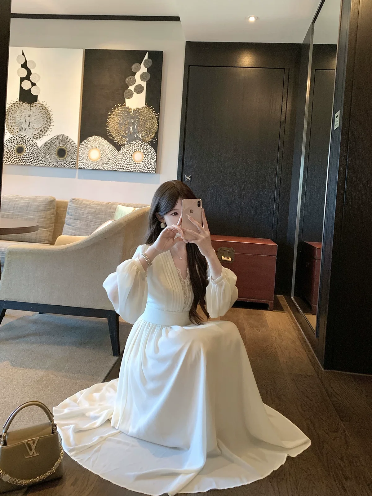 クラウドドリーム ロングドレス 商品写真 4