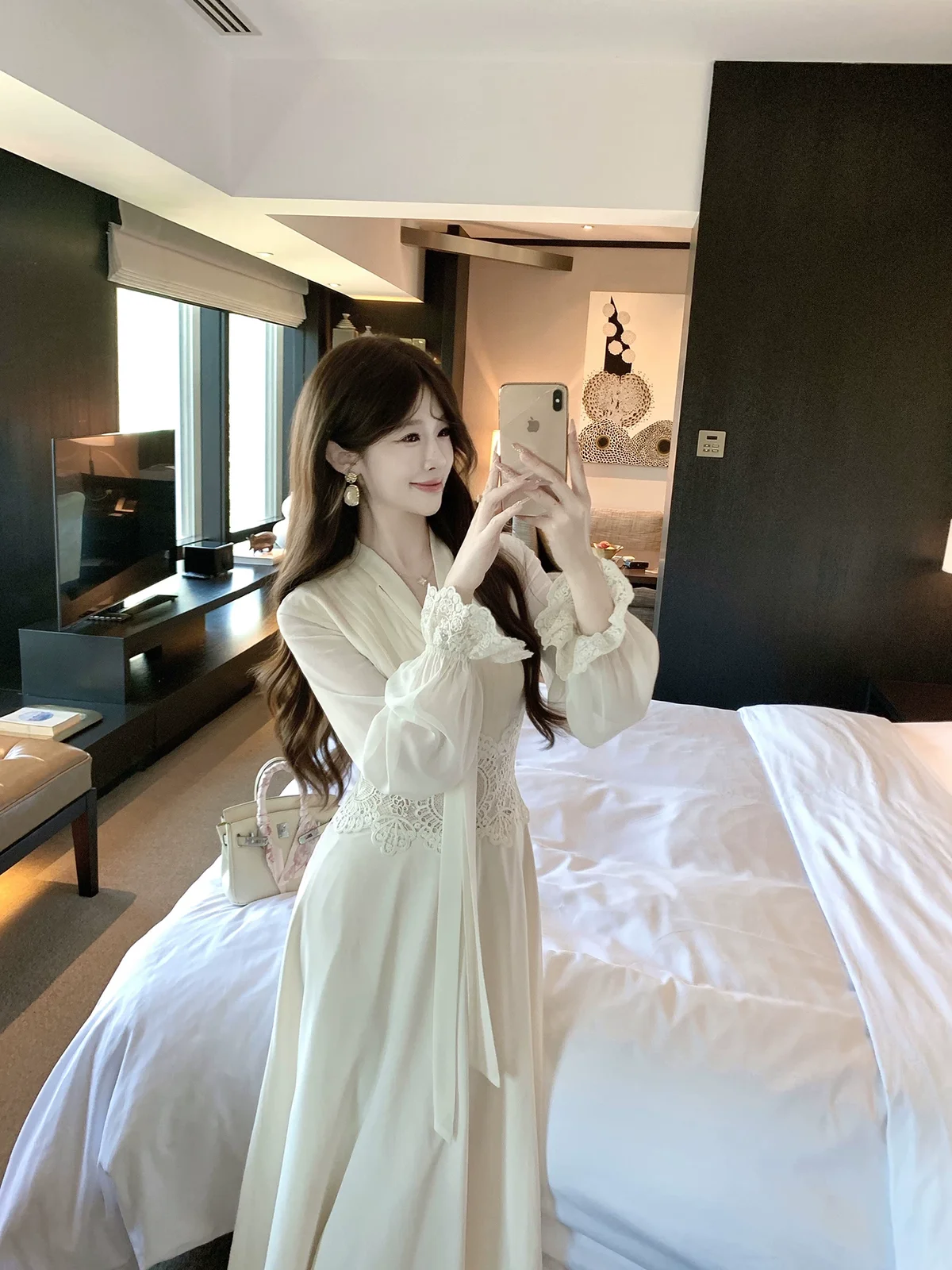 ソフトソング ロングドレス 商品写真 2