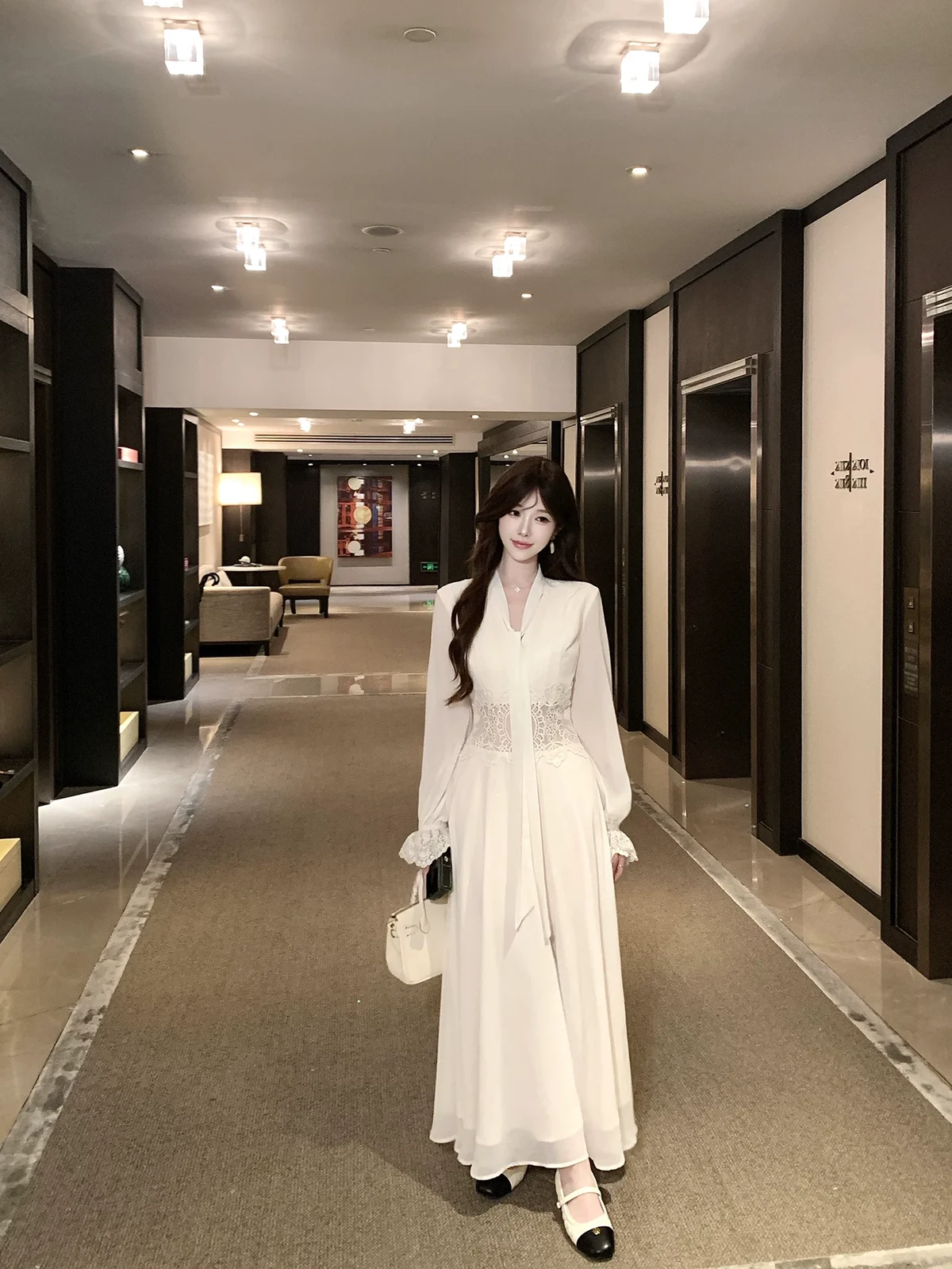 ソフトソング ロングドレス 商品写真 4