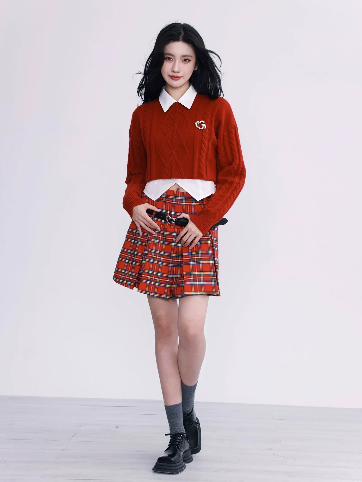 プレッピー リブニット 商品写真 4