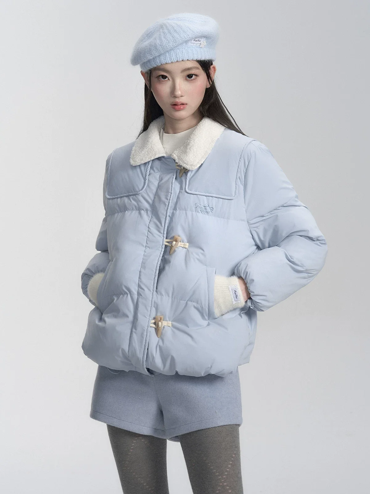 ファーカラー パデッドジャケット 商品写真 2