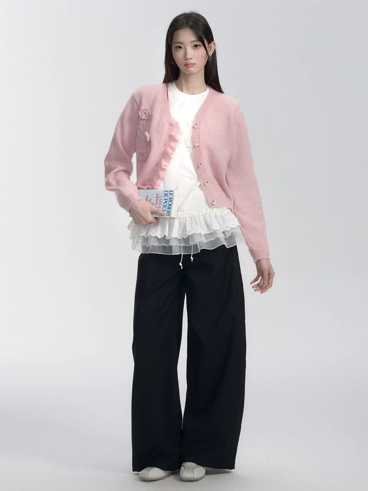 ガールズレター クロシェカーディガン 商品写真 4