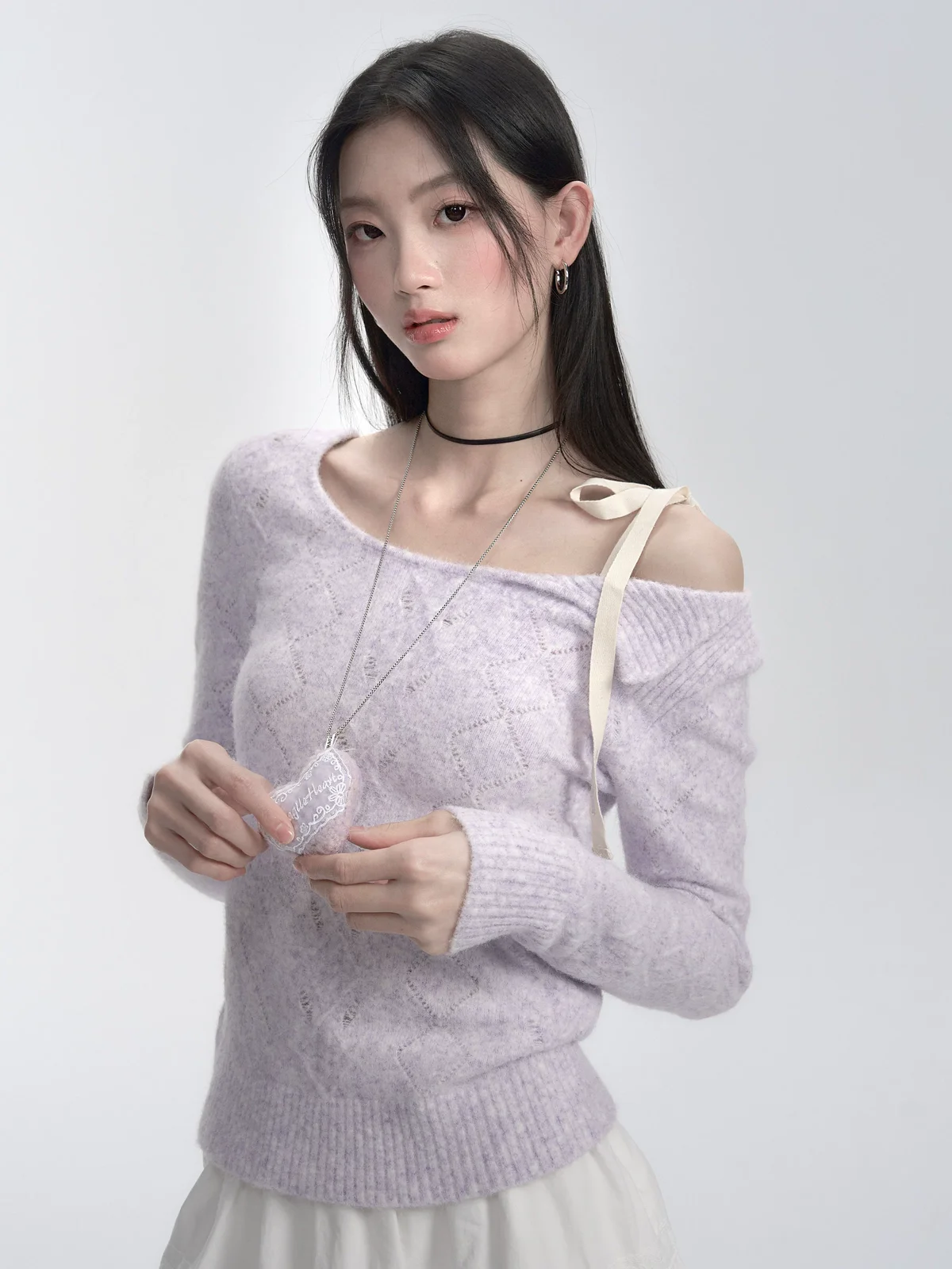 ドリームヒヤシンス オフショルニット 商品写真 2