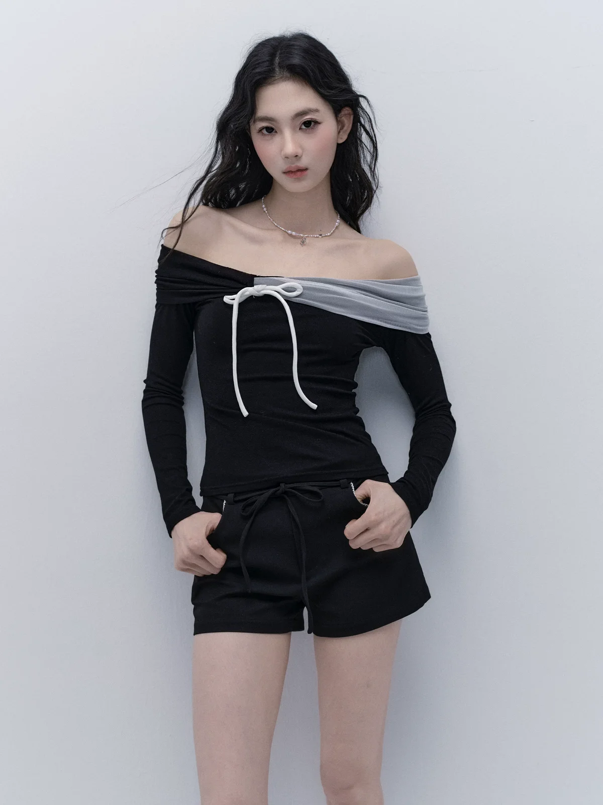 スリープレス オフショルトップス 商品写真 3