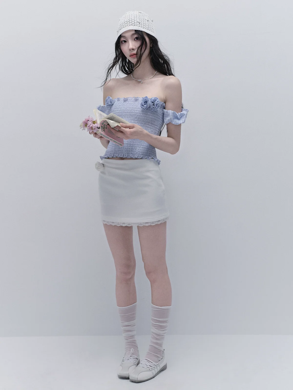 ブルーベリー パフスリーブトップス 商品写真 4