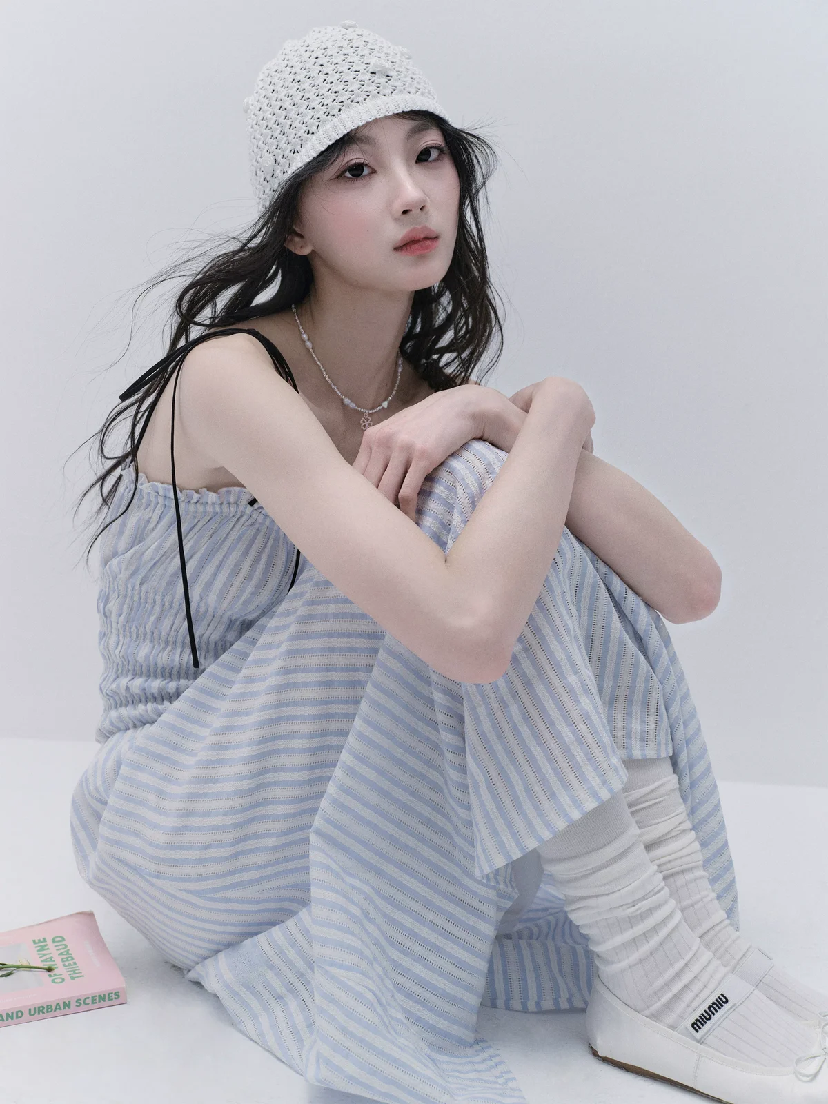 シーサイドストライプ ワンピース 商品写真 1