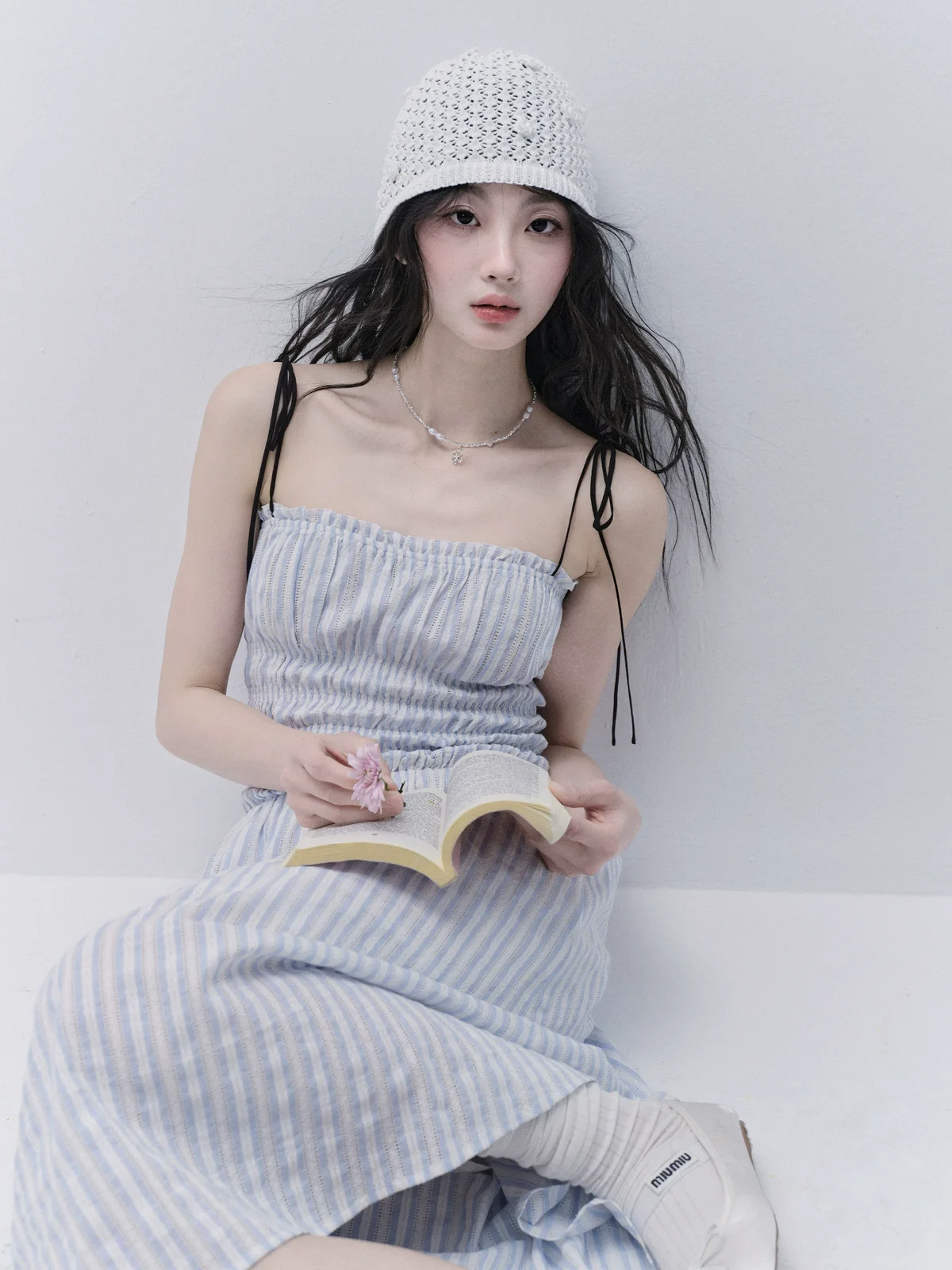 シーサイドストライプ ワンピース 商品写真 2