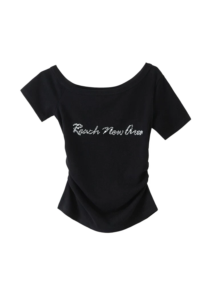 ノワール ギャザーロゴTシャツ 商品写真 4