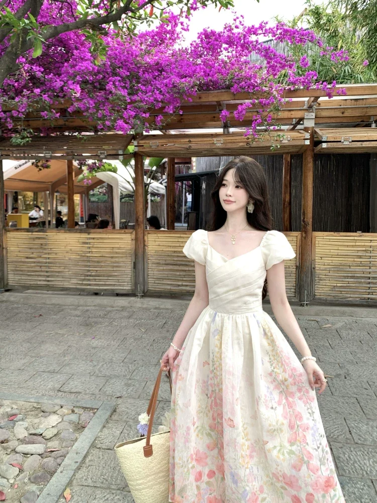 フローラルレター ドレス 商品写真 3