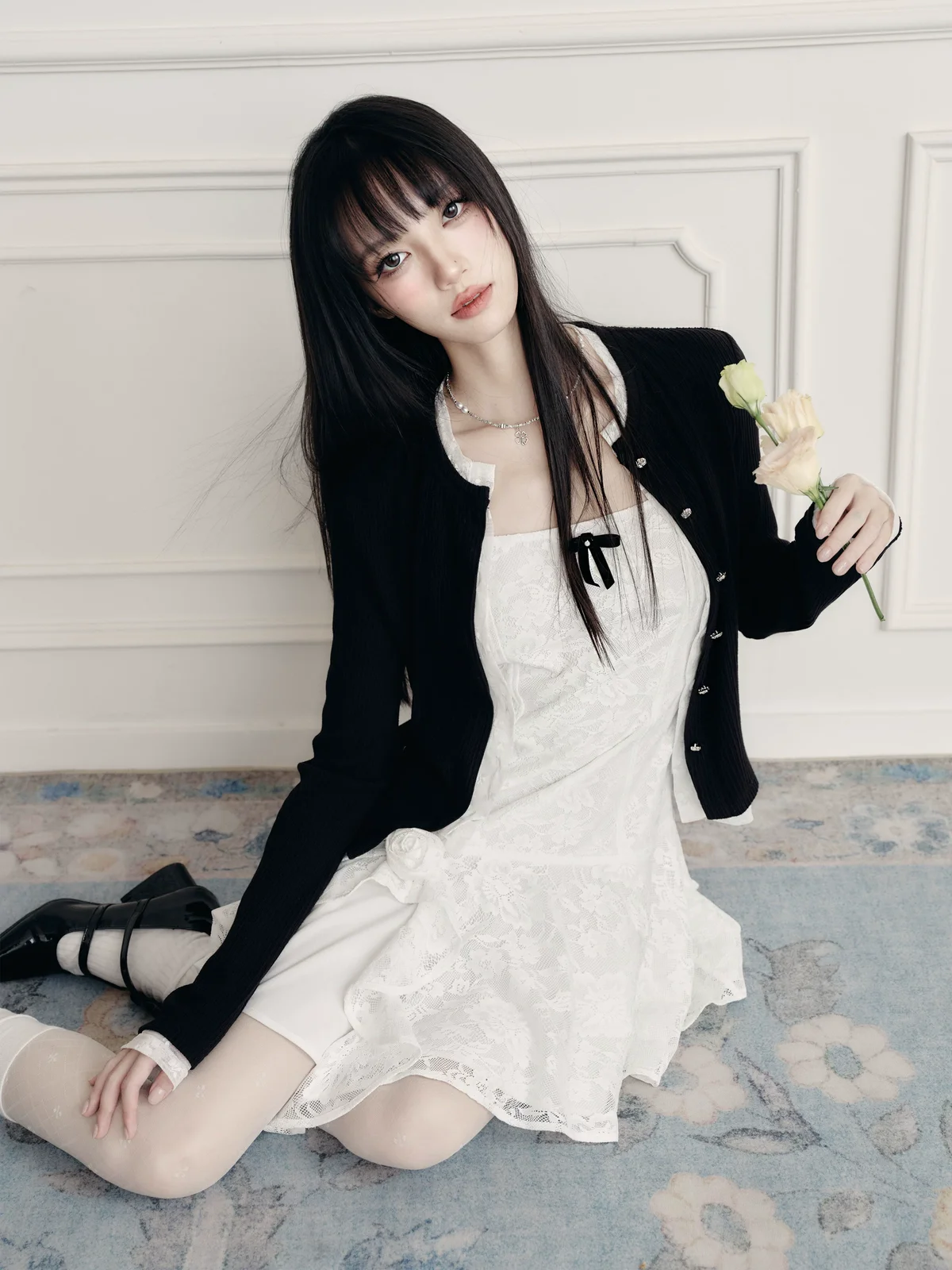 ムーンブロッサム レースワンピース 商品写真 1