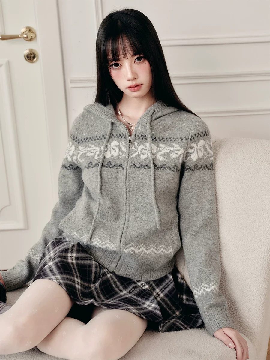 フェアアイル ニットフーディー 商品写真 2
