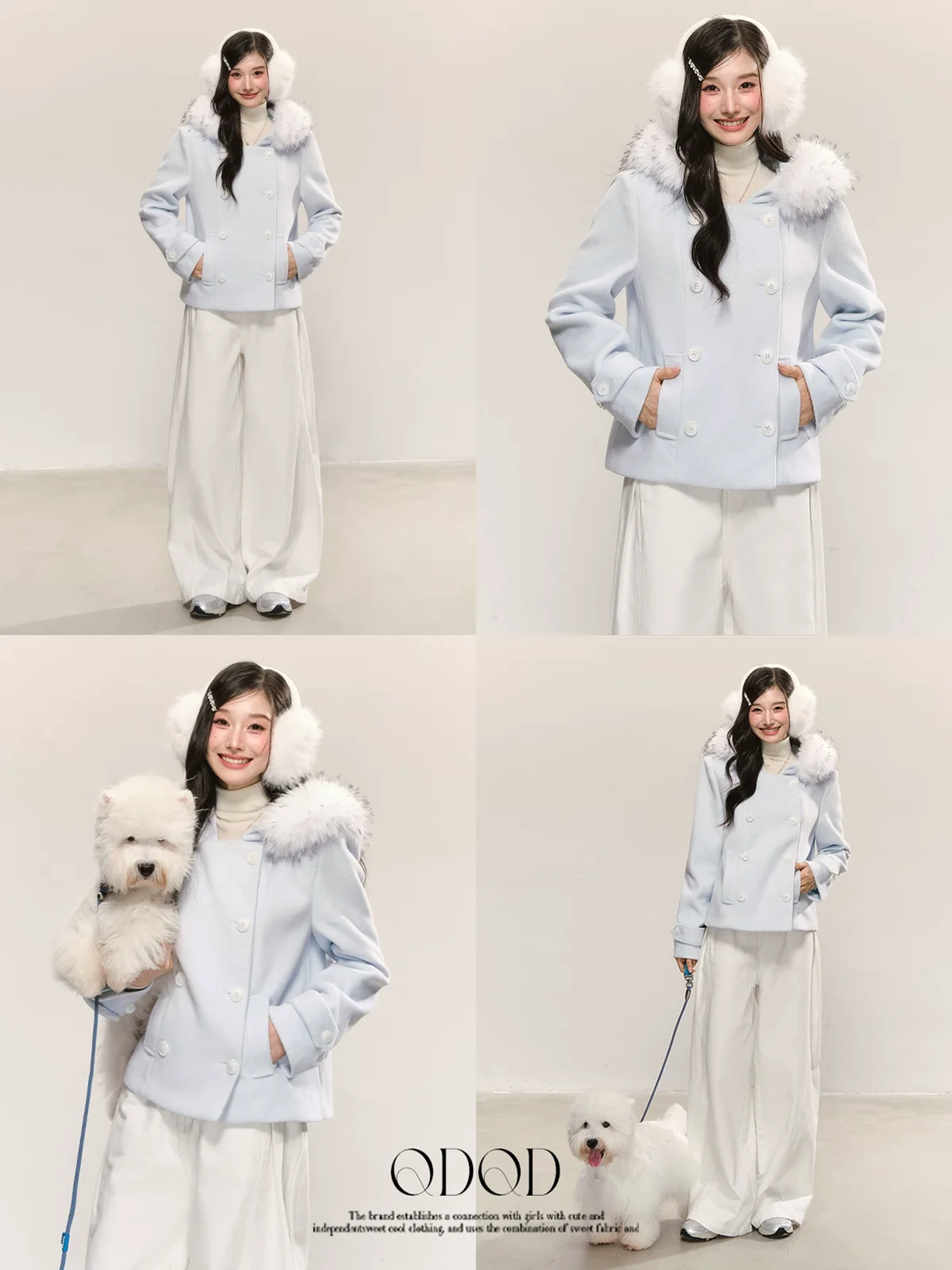 ファーダブル ショートコート 商品写真 2