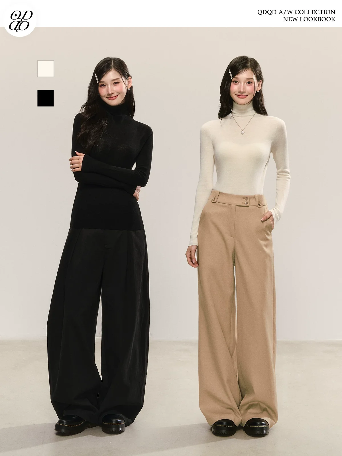 ベーシックタートル ニット 商品写真 1