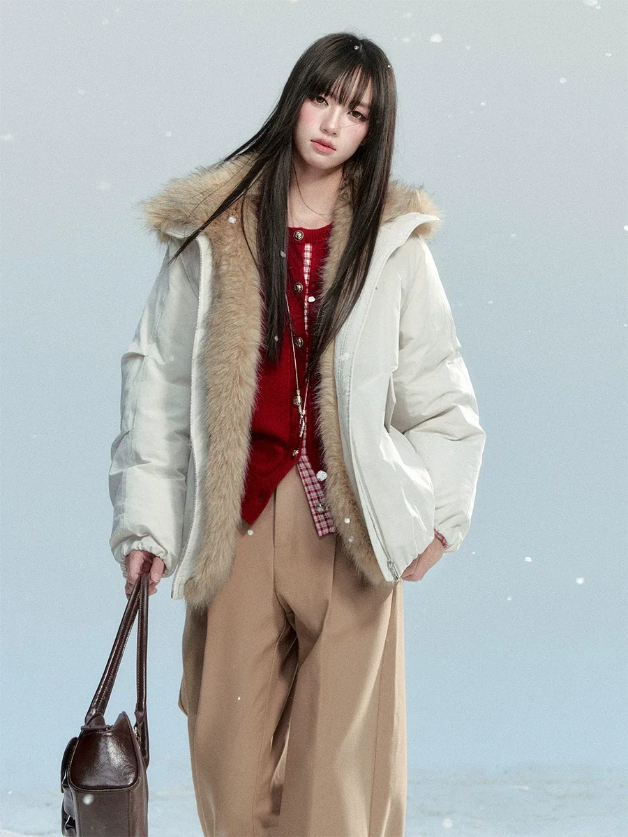 シュガースノー ファーカラーコート 商品写真 1