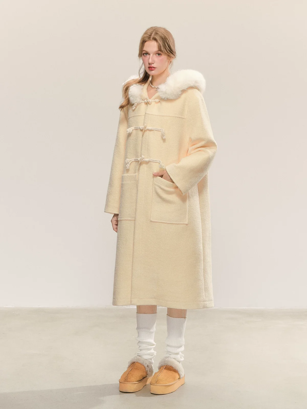 ミルキーダッフル コート 商品写真 3
