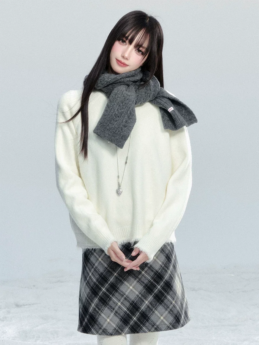 フリンジ カットアウトニット 商品写真 2