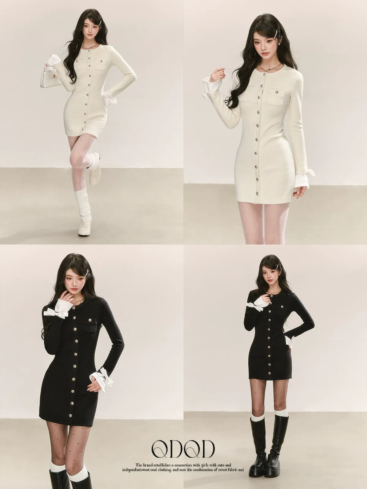 レトロフィット ニットワンピース 商品写真 3