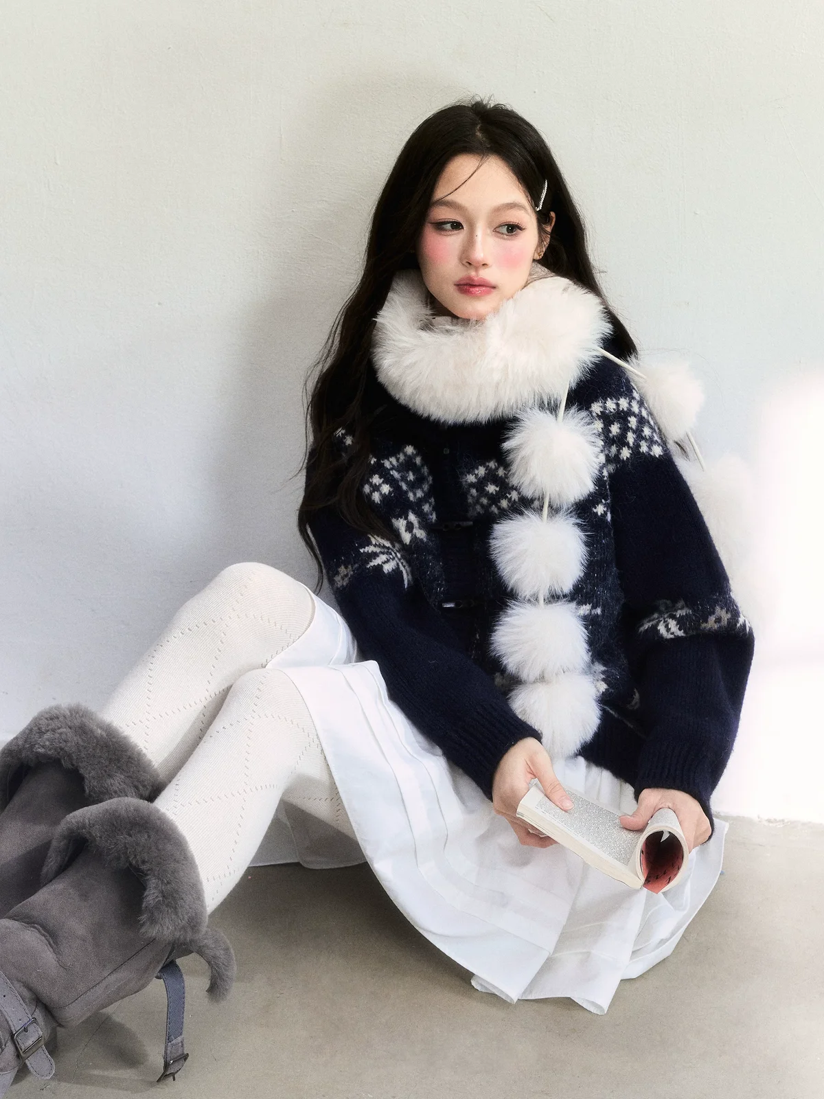 ファーボール マグネットマフラー 商品写真 1