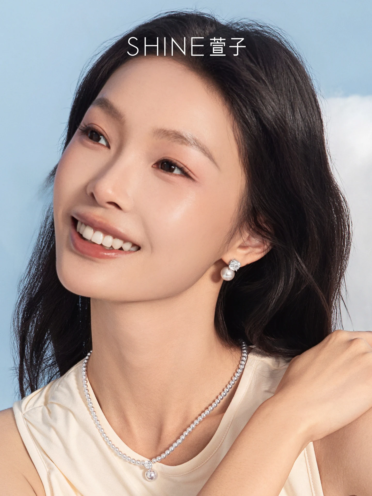 ルナグロウ ビジューパールピアス 商品写真 4