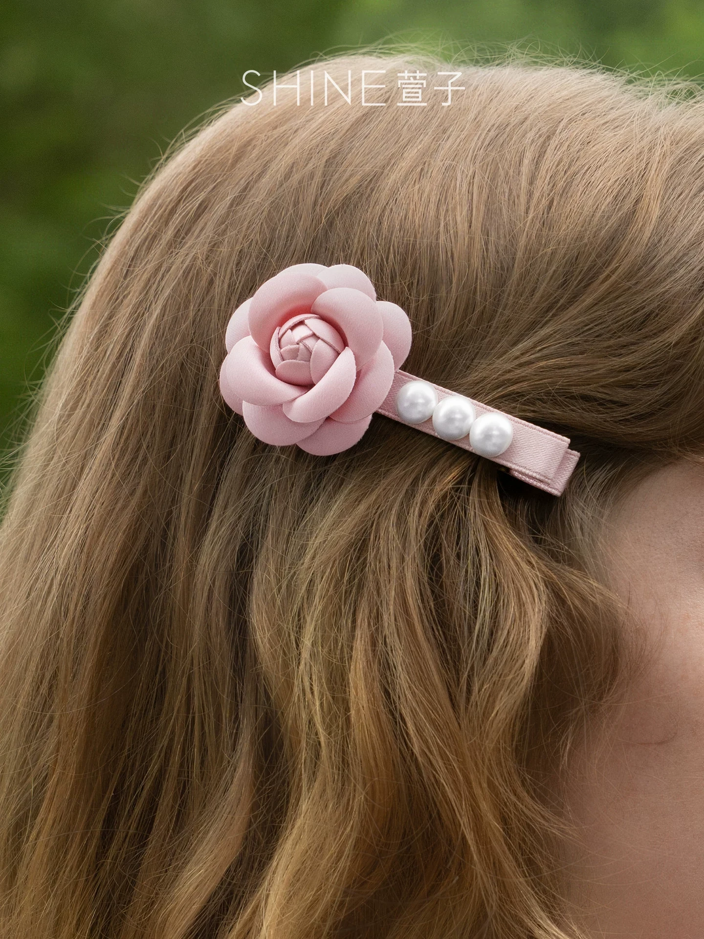 カメリアブーケ ヘアクリップ 商品写真 1