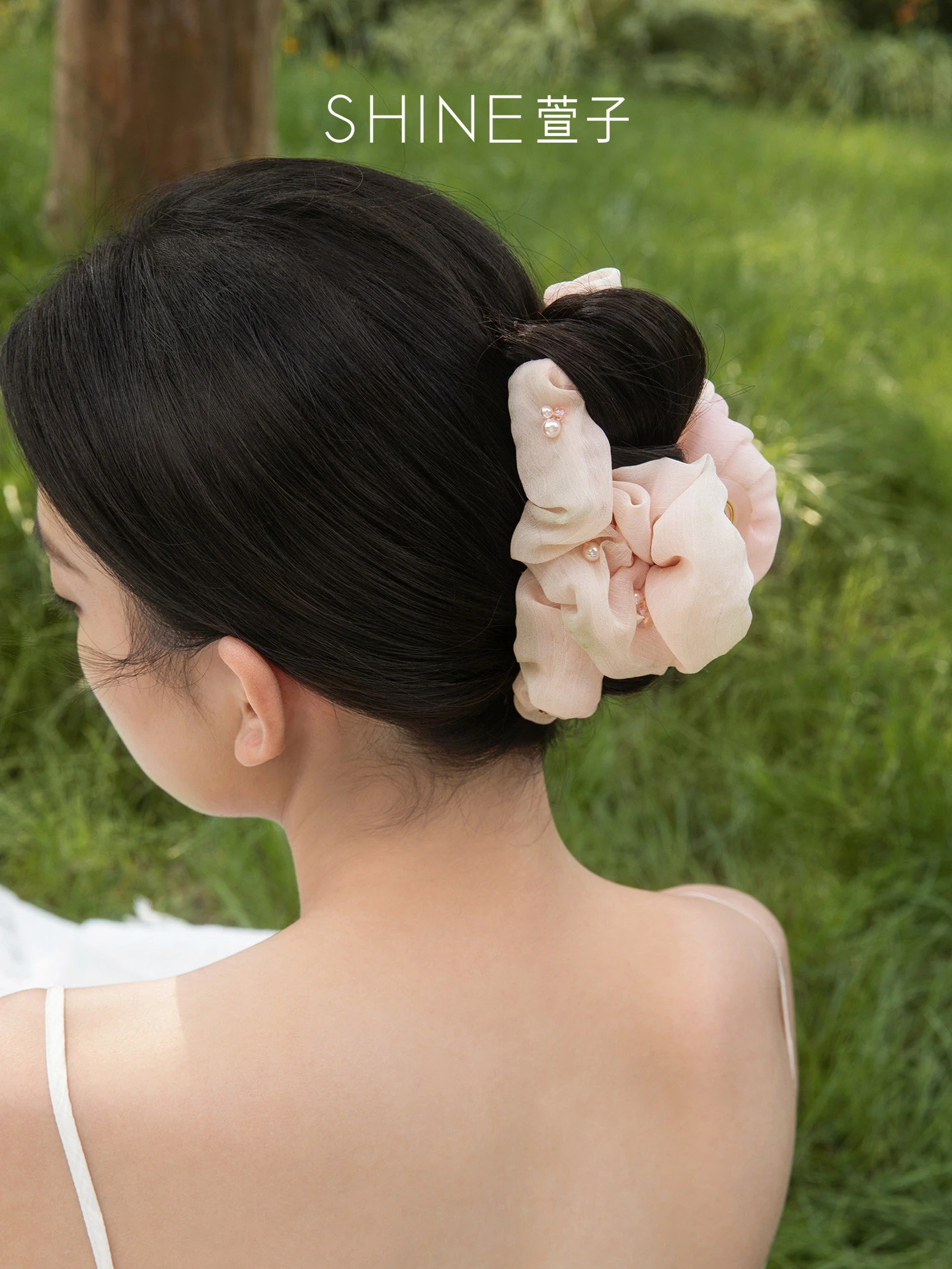 ロゼシフォン ヘアクリップ 商品写真 3